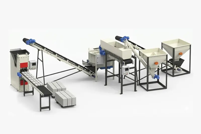 АМК-540 - завод для производства лего кирпича