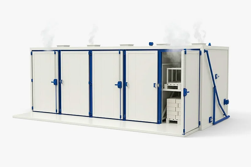 Пропарочная камера для кирпичей